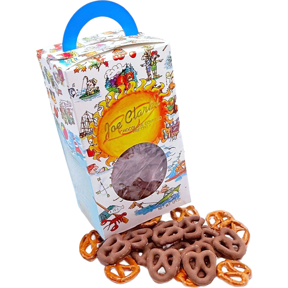 Chocolate Covered Pretzels 12 oz box