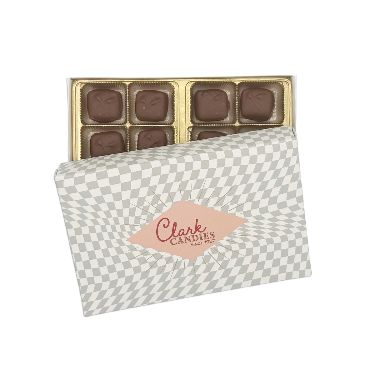 Chocolate Covered Caramels 12 piece gift box