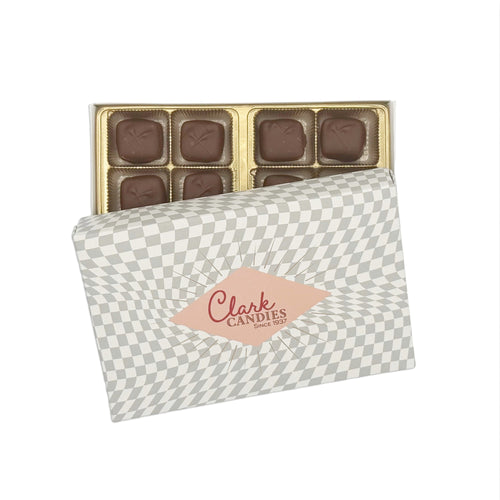Chocolate Covered Caramels 12 piece gift box