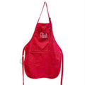 Clark Candies Team Apron in red