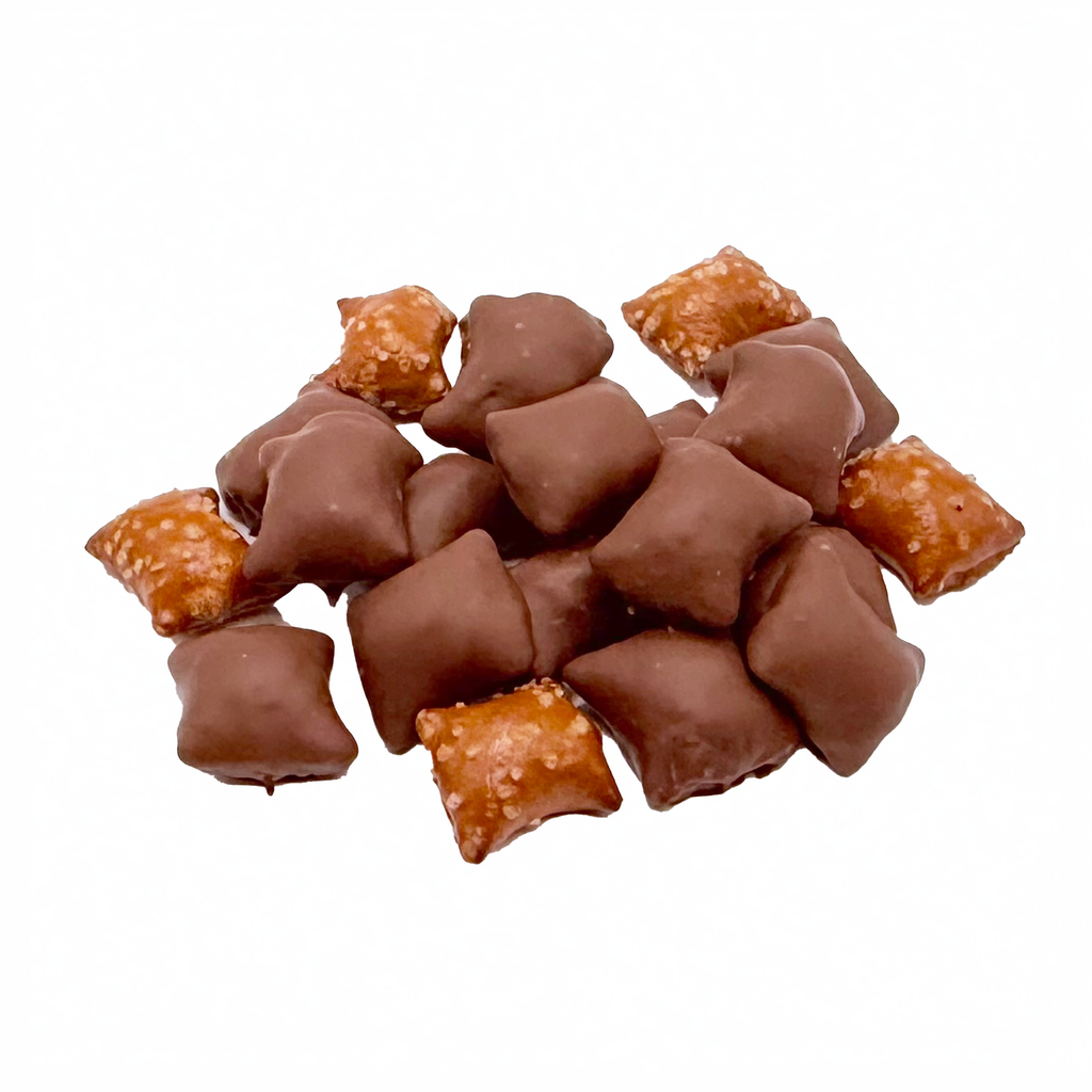 Chocolate Covered Peanut Butter Pretzel Nuggets